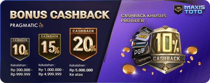 BONUS CASHBACK